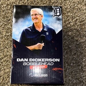 Detroit Tigers Bobblehead Dan Dickerson NWT
